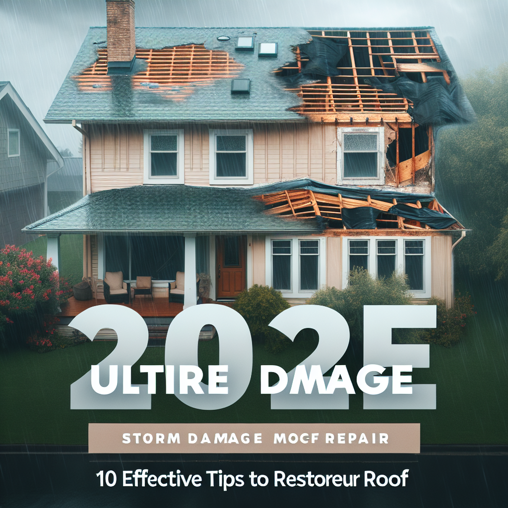 The Ultimate Guide to 2025 Storm Damage Roof Repair: 10 Effective Tips to Restore Your Roof